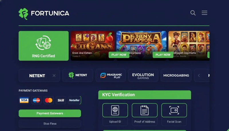Fortunica Casino UK: Easy Login and Fast Registration